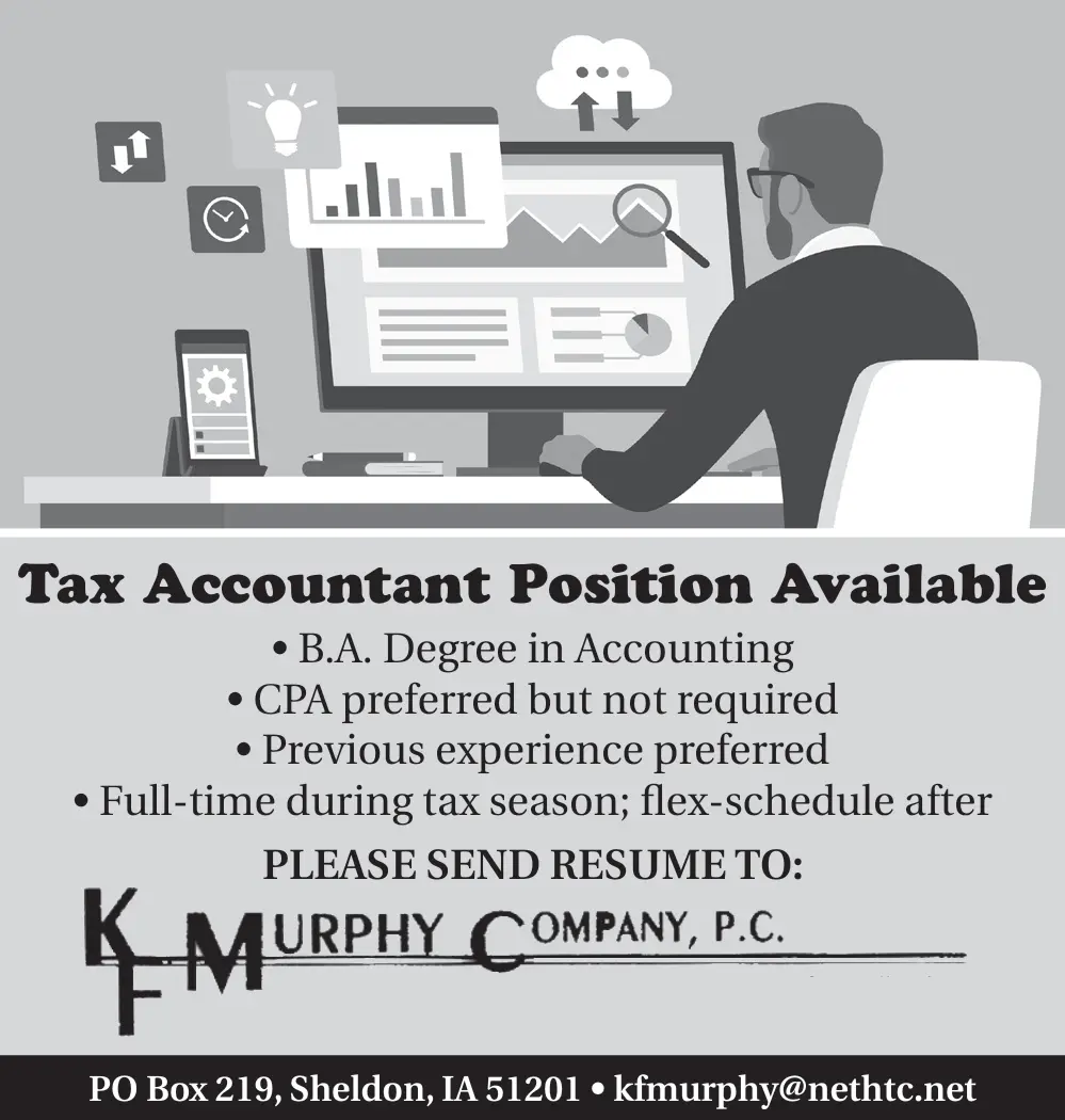 Tax Accountant Position Available