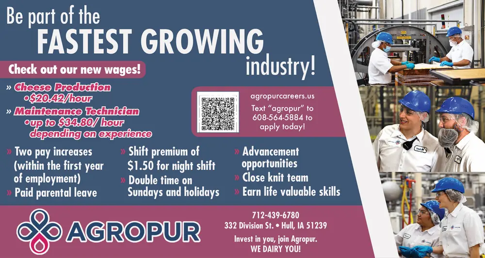 Be Part of the Fastest Growing Industry with Agropur