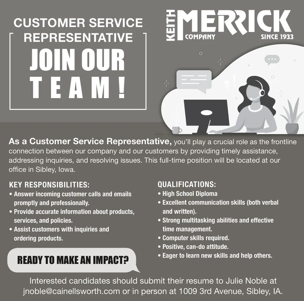 Join Our Team as a Customer Service Representative