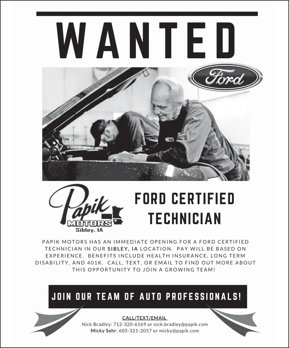 Join Papik Motors as a Ford Certified Technician