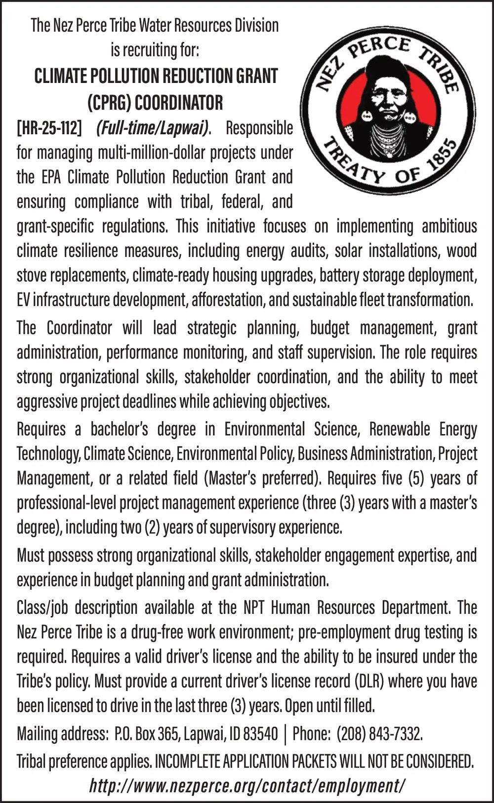 Climate Pollution Reduction In Lapwai ID climate-pollution-reduction-in-lapwai-id