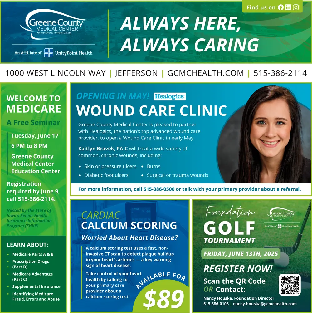 Wound Care Clinic in Jefferson, Iowa