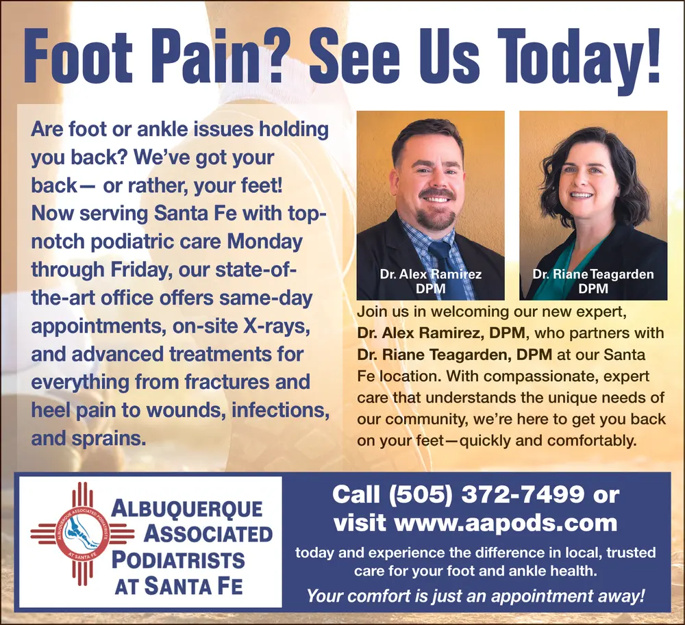 Podiatric Care in Santa Fe, New Mexico