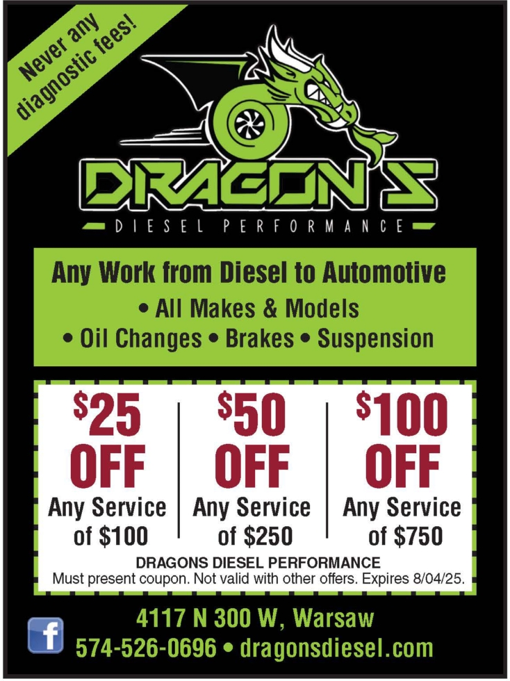 Dragons Diesel Performance - Warsaw, IN