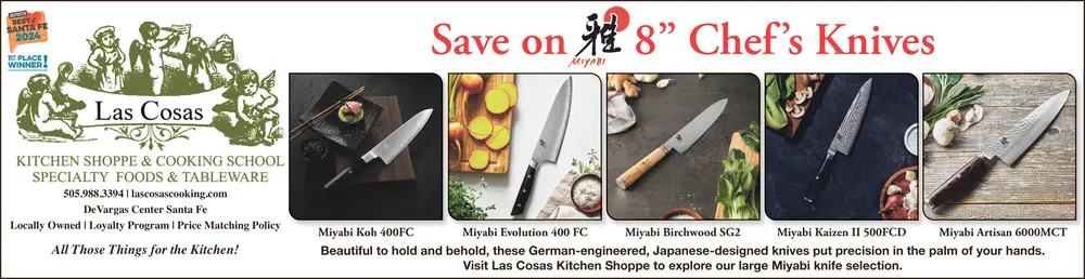 Chef's Knives in Santa Fe, New Mexico