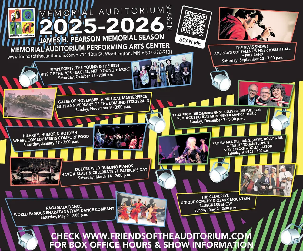 Memorial Auditorium Performing Arts Center - 2024-2025 Season