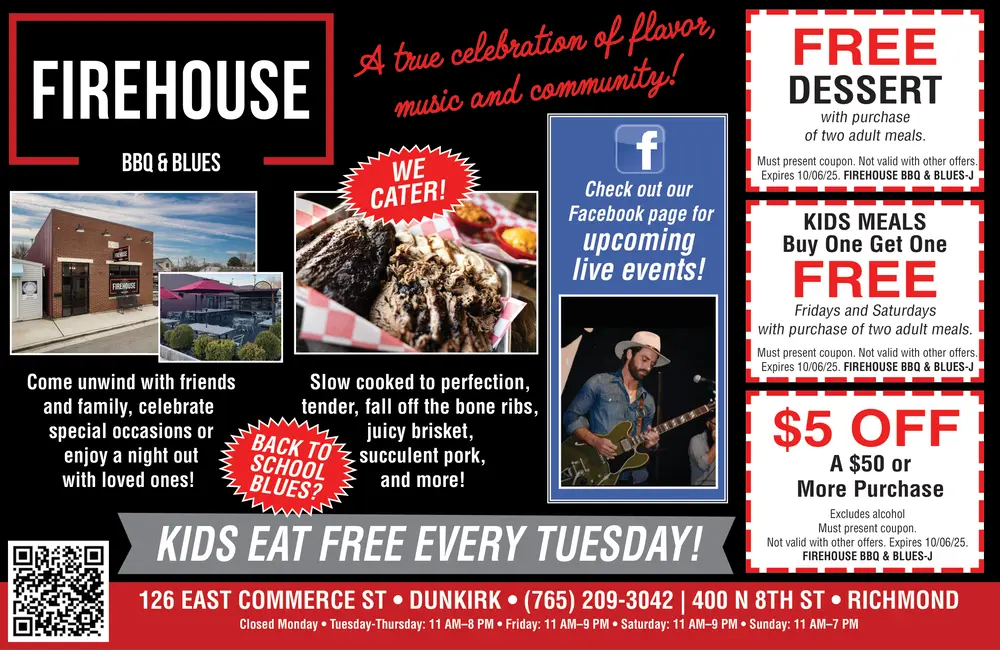 Firehouse BBQ & Blues - Dunkirk, IN