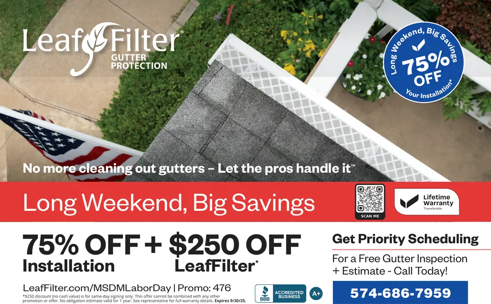 LeafFilter Gutter Protection in Indiana