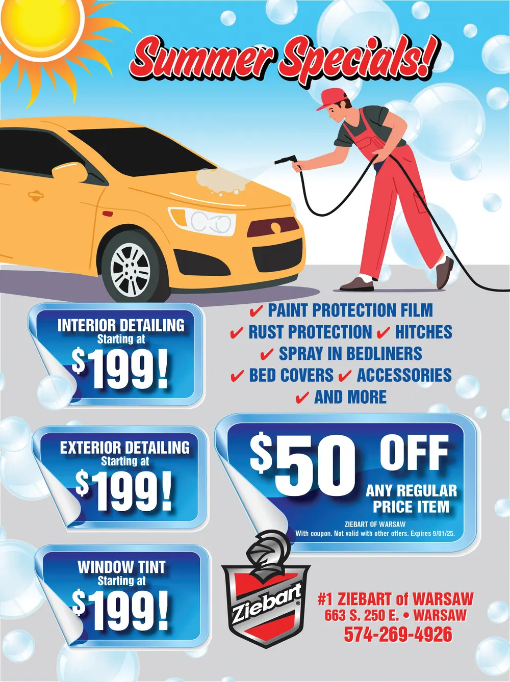 Ziebart Car Detailing in Warsaw, IN