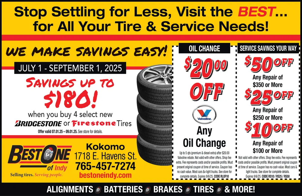 Best-One of Indy Tire & Service - Kokomo, Indiana