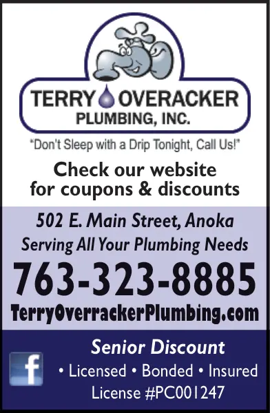 Terry Overacker Plumbing, Inc. - Anoka, Minnesota