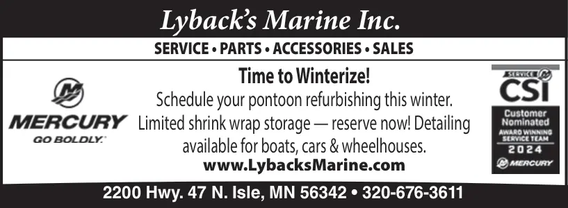 Marine Services in Isle, MN - Lyback’s Marine Inc.