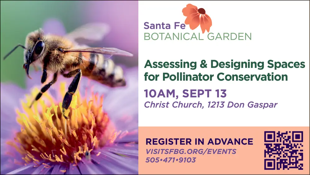 Pollinator Conservation in Santa Fe, New Mexico