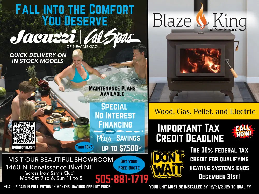 Luxury Hot Tubs and Stoves in Santa Fe, New Mexico