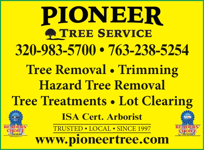 Tree Removal and Trimming Services in Central Minnesota