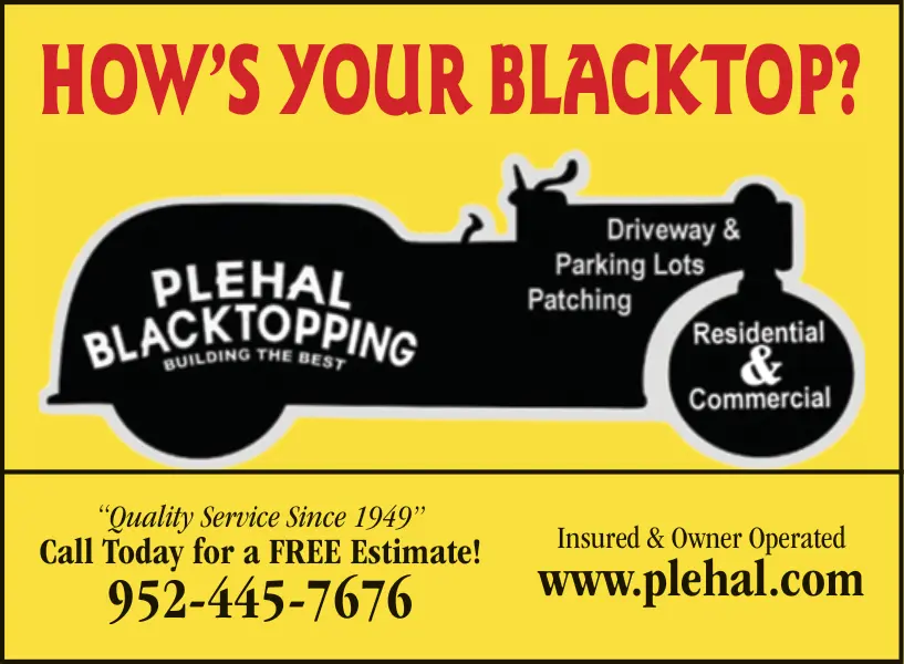 Plehal Blacktopping in Shakopee, MN - Asphalt Experts