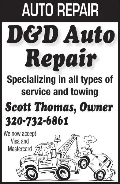 D&D Auto Repair in Central Minnesota