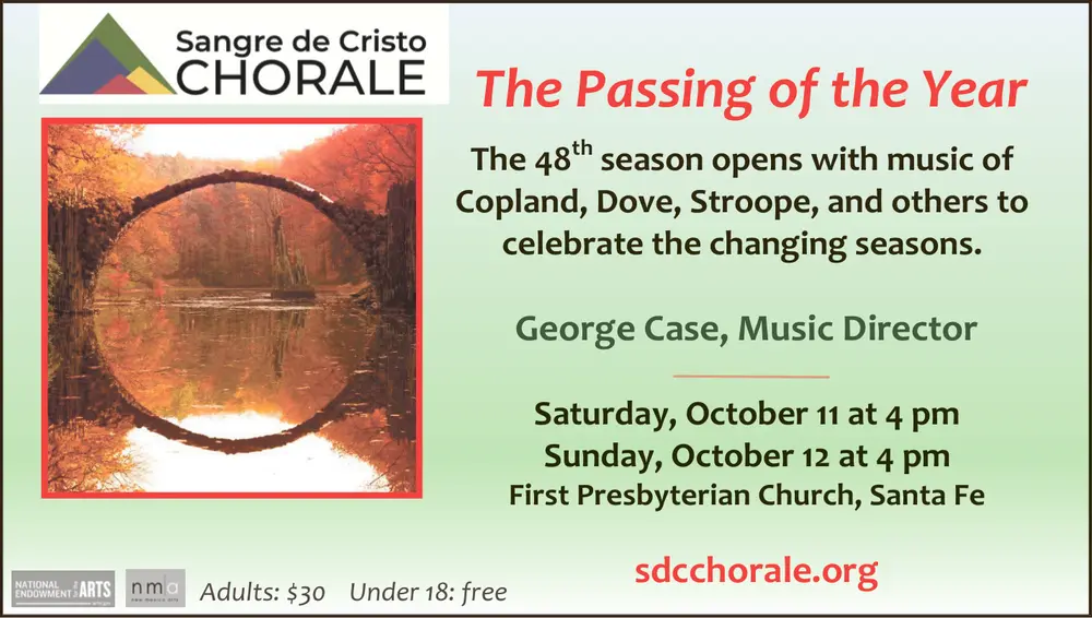 Sangre de Cristo Chorale in Santa Fe, New Mexico