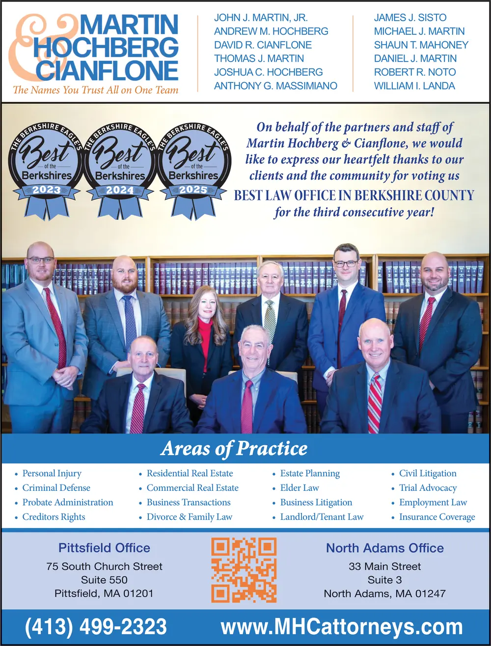  Winner: Best Law Office in The Berkshires