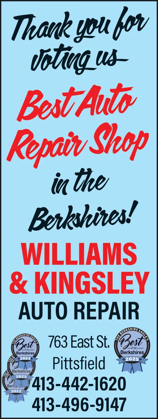  Winner: Best Auto Repair in The Berkshires