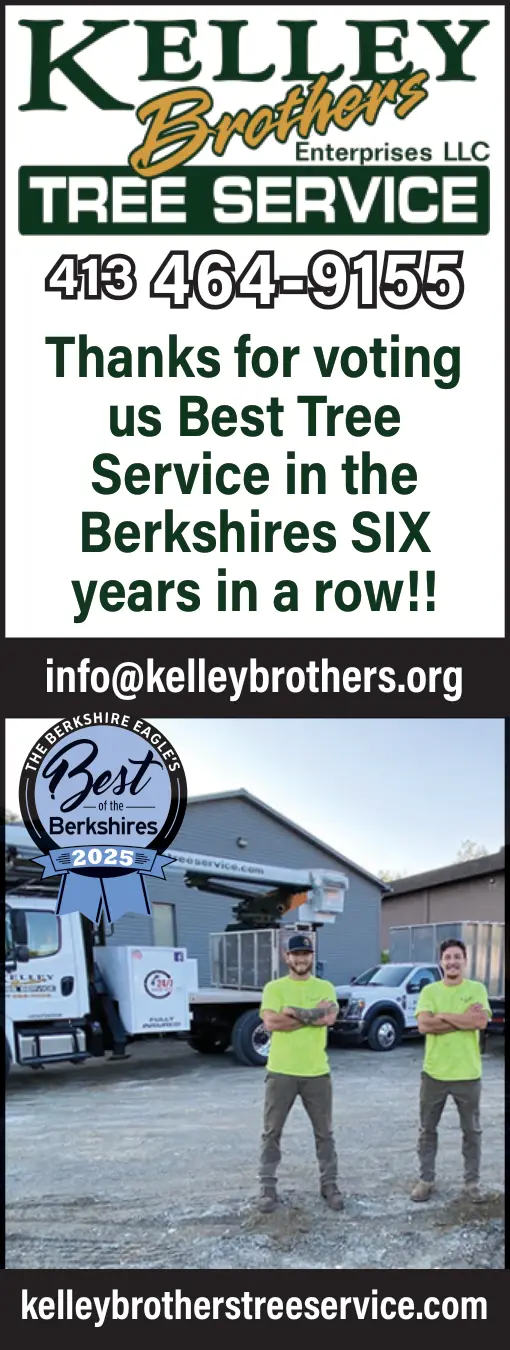  Winner: Best Tree Service in The Berkshires
