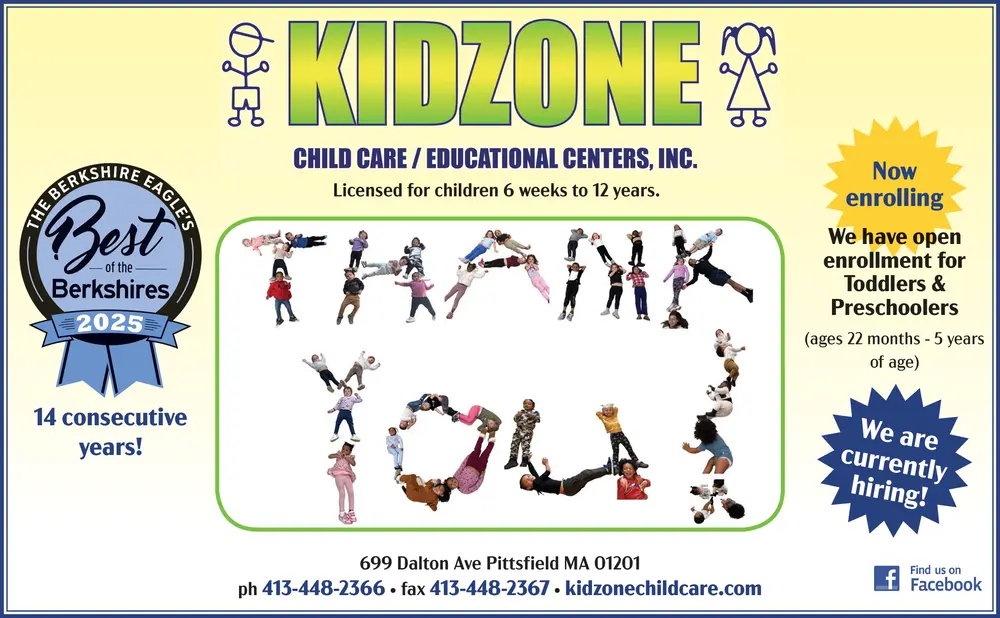  Winner: Best Child Care in The Berkshires