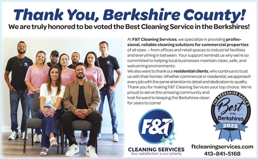  Winner: Best Home Cleaning in The Berkshires