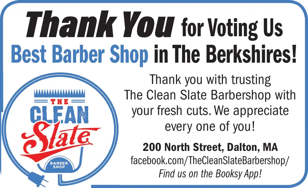  Winner: Best Barber Shop in The Berkshires