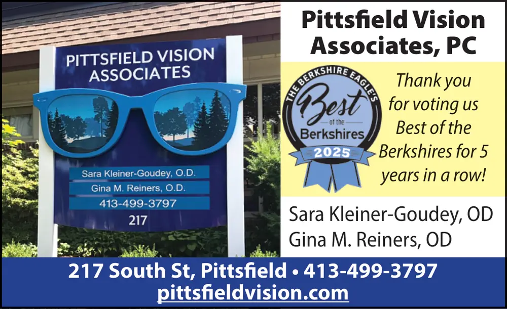  Winner: Best Optometrist in The Berkshires