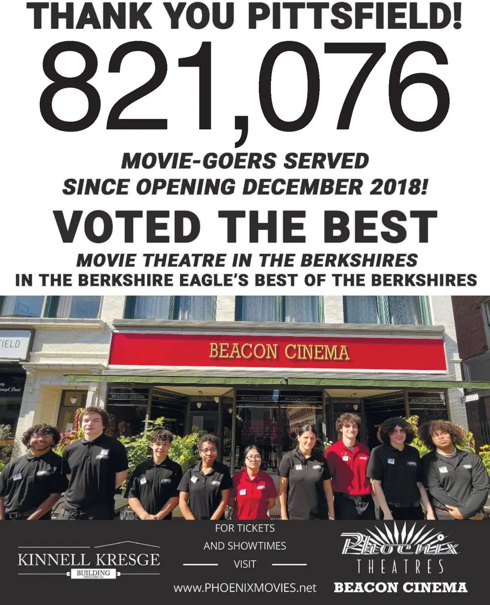  Winner: Best Movie Theater in The Berkshires