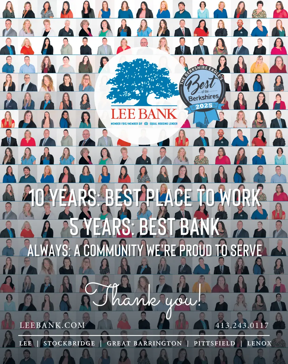  Winner: Best Bank in The Berkshires