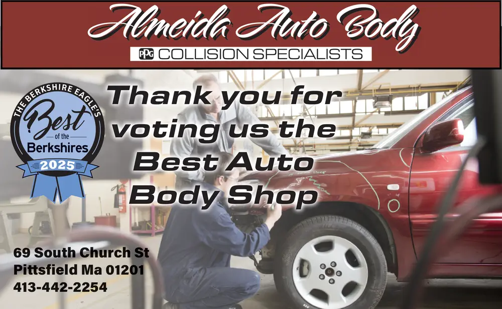  Winner: Best Auto Body in The Berkshires