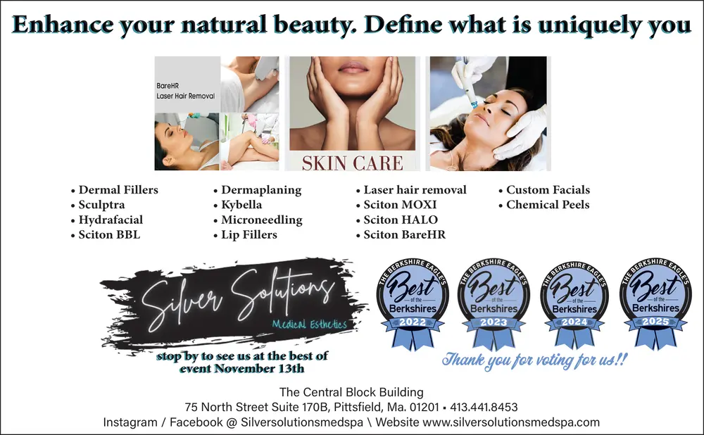  Winner: Best MedSpa/Cosmetic Services in The Berkshires