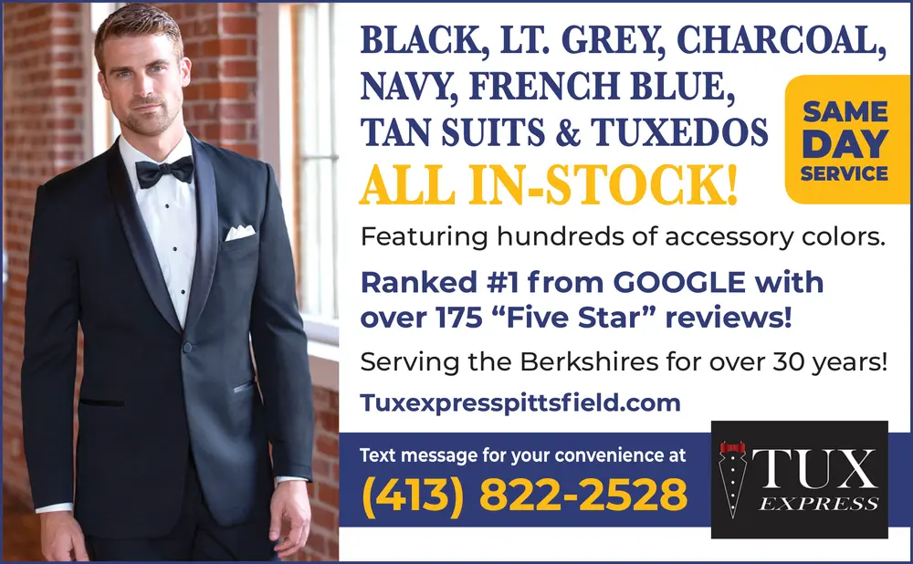  Winner: Best Men's Formalwear in The Berkshires