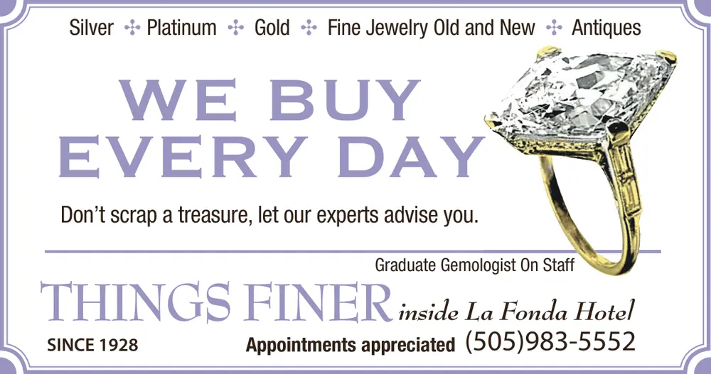 Jewelry Valuations in Santa Fe, New Mexico - Things Finer