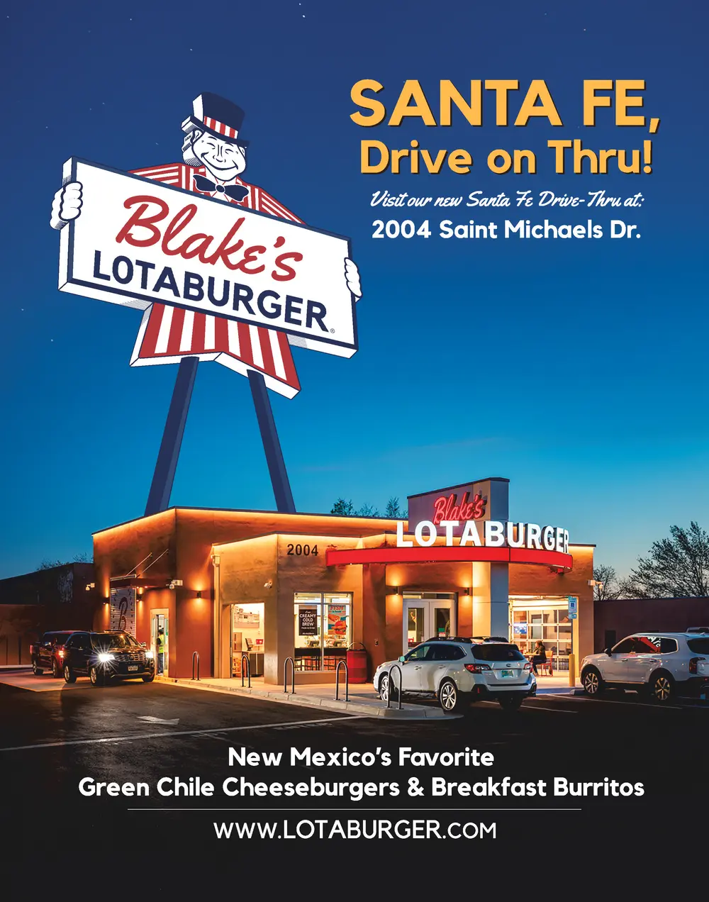 Blake's Lotaburger - Santa Fe, New Mexico