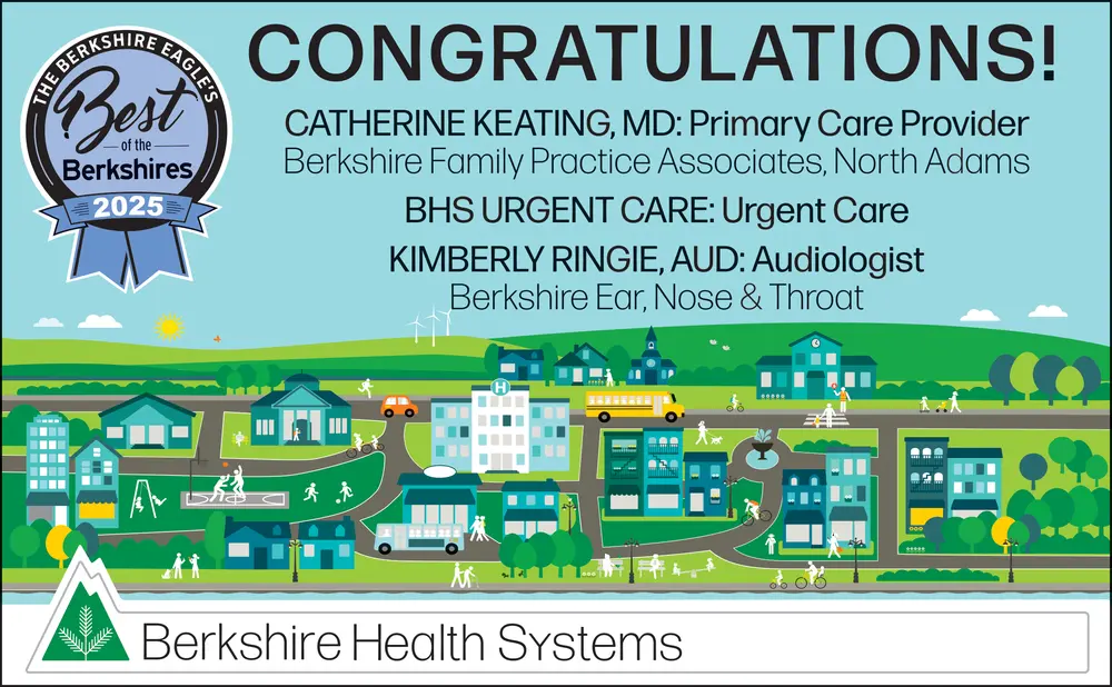  Winner: Best Urgent Care in The Berkshires
