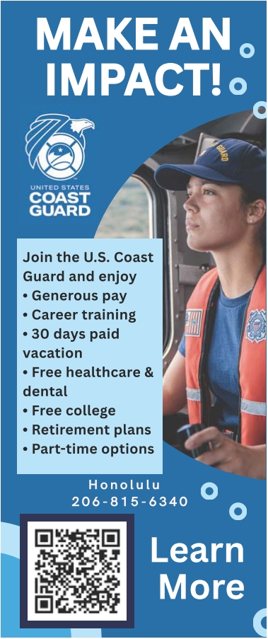 Join the U.S. Coast Guard - Honolulu, HI