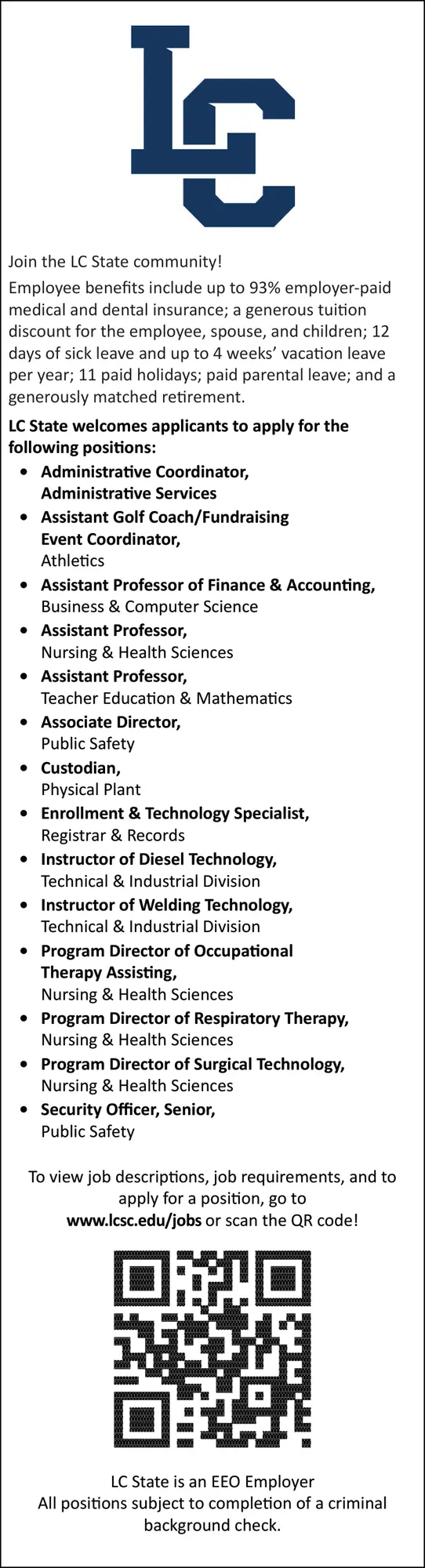 Assistant Golf Coach/Fundraising Event Coordinator