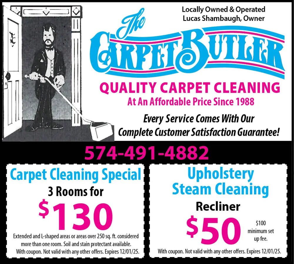 Carpet Cleaning Services in Warsaw, IN
