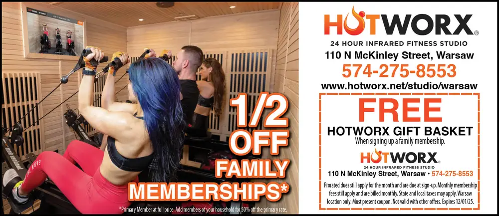 Hotworx Infrared Fitness Studio in Warsaw, IN