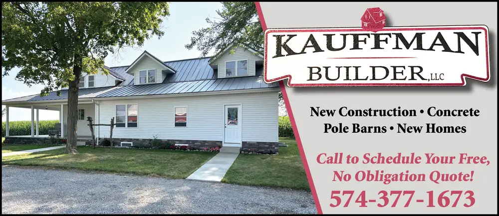 Kauffman Builder, LLC - Call to Schedule Your Free, No Obligation Quote in Warsaw, IN
