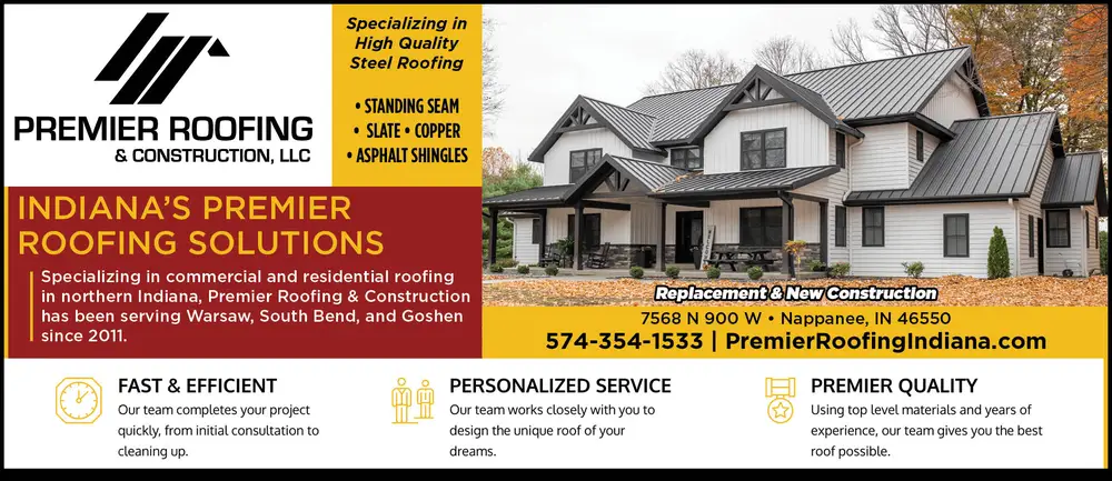 Premier Roofing & Construction in Nappanee, IN
