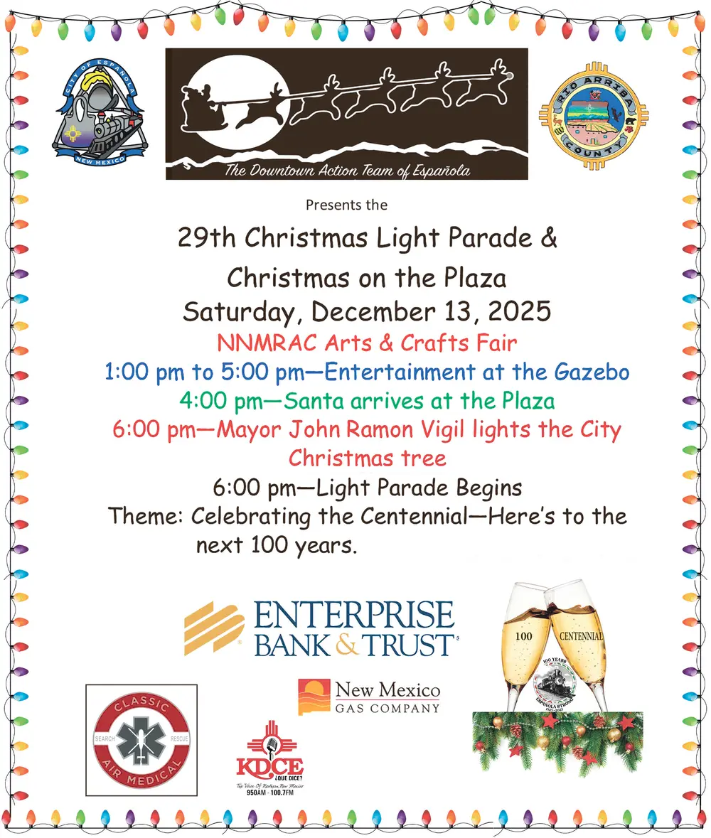 Christmas Parade & Celebration in Española, New Mexico