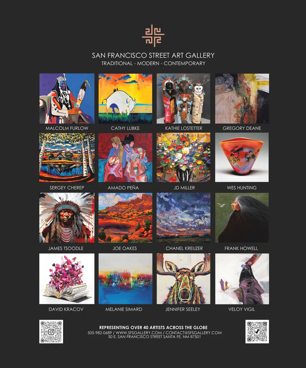 Explore the San Francisco Street Art Gallery in Santa Fe, NM