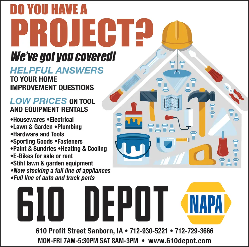 610 Depot - Hardware Store in Sanborn, IA