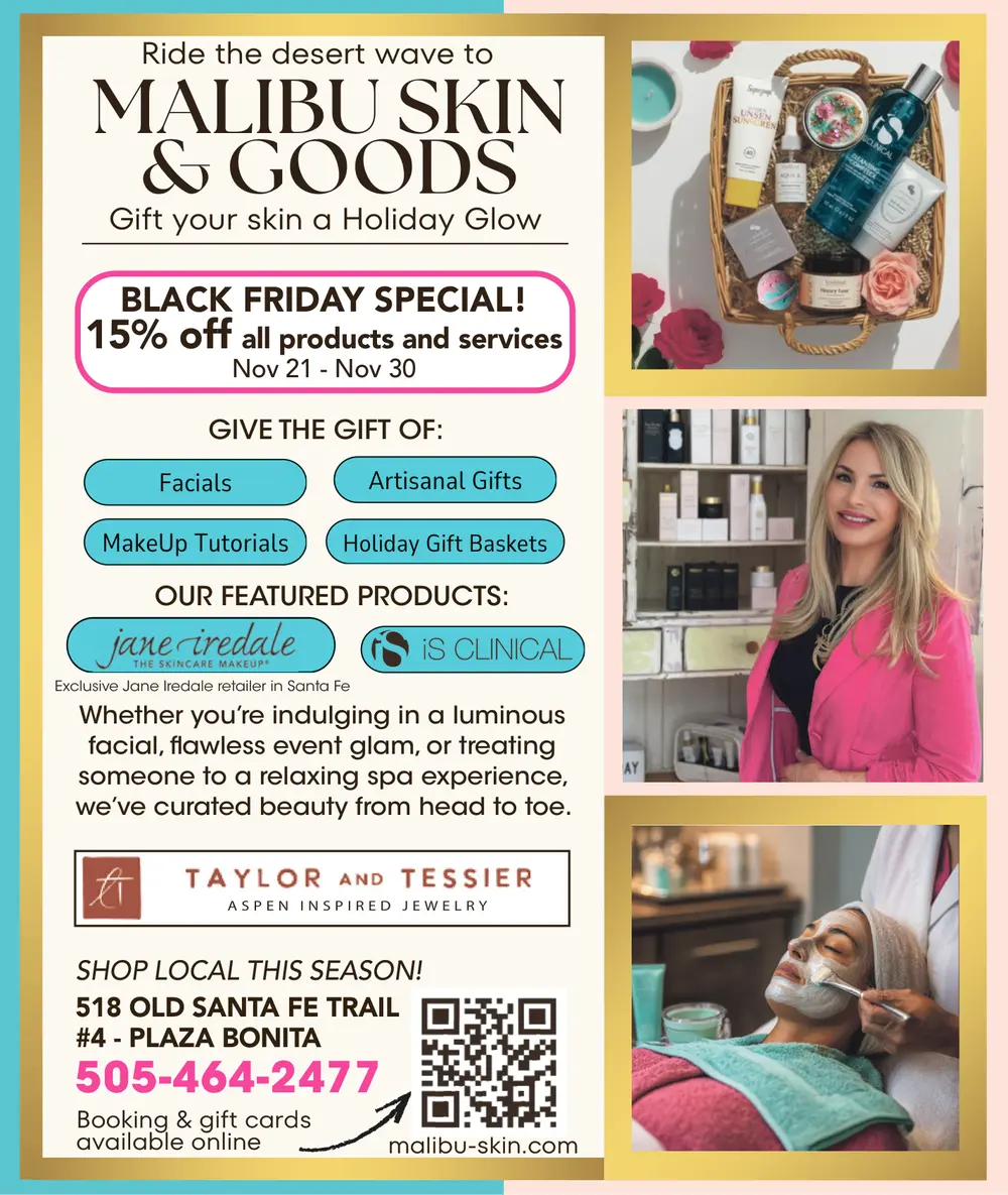 Facials and Spa Services in Santa Fe, New Mexico