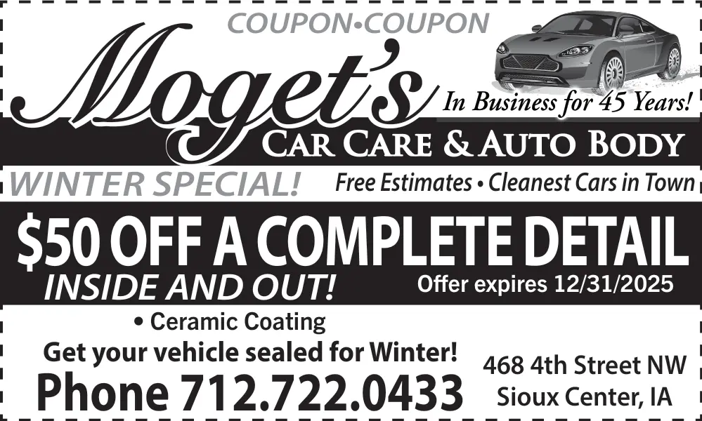 Auto Body Repair Shop in Sioux Center, Iowa