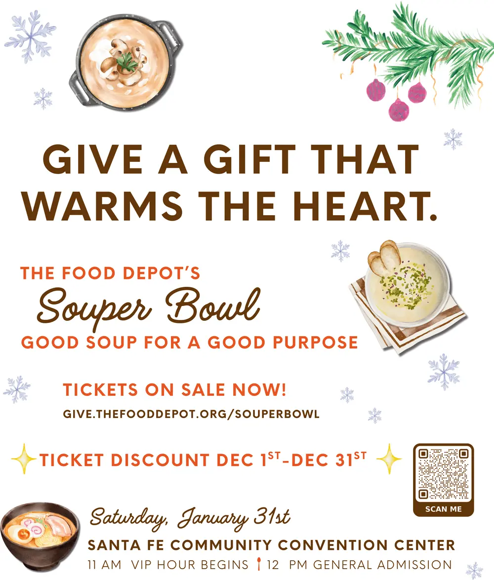 Souper Bowl Charity Event in Santa Fe, New Mexico