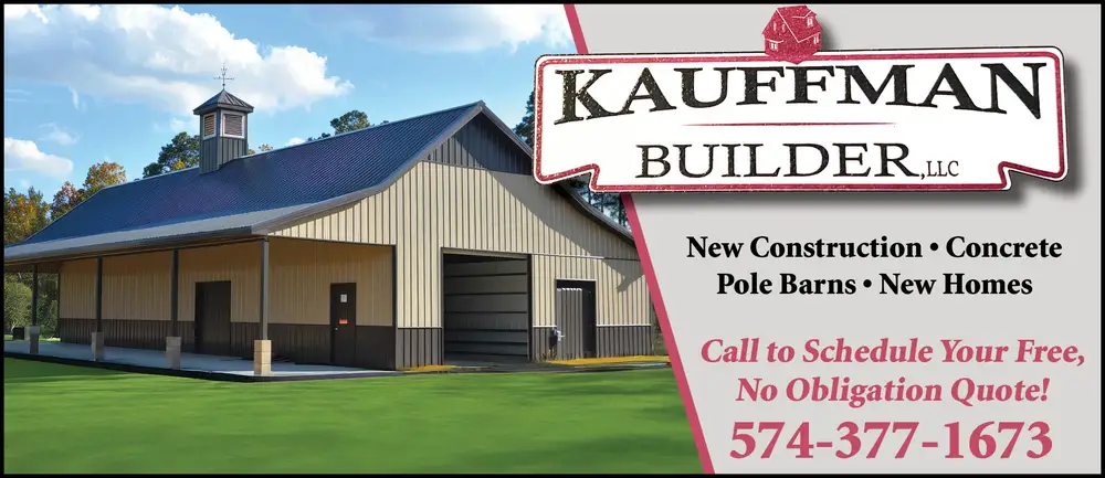 Kauffman Builder, LLC - Call to Schedule Your Free, No Obligation Quote in Warsaw, IN